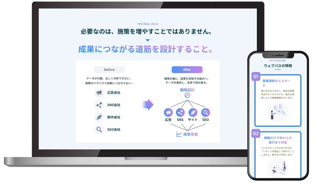 ウェブパスのサービスイメージ